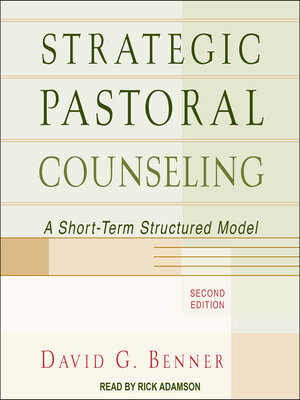cover image of Strategic Pastoral Counseling